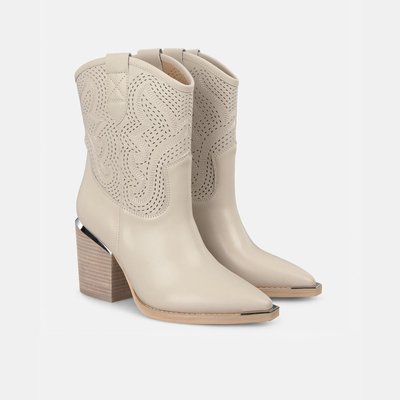 Bottines ajourées avec bout pointu ALMA EN PENA