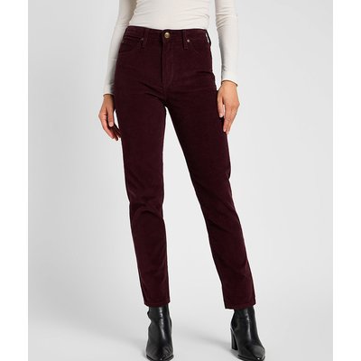 Jean bordeaux femme discount