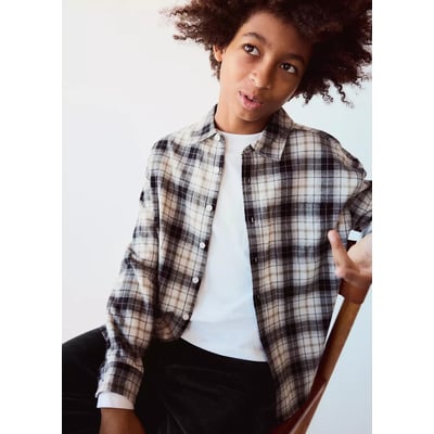 Chemise flanelle à carreaux MANGO KIDS