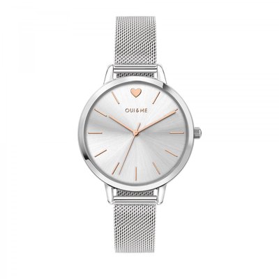 Montre Analogique En Acier Amourette OUI & ME