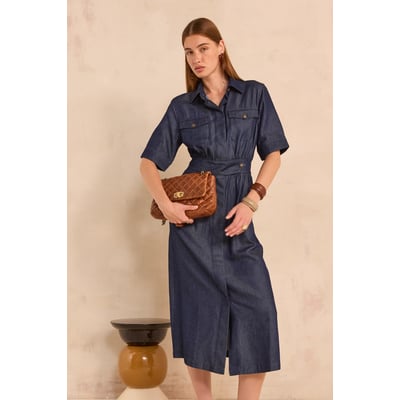 Robe en denim droite PRALINE Maison 123
