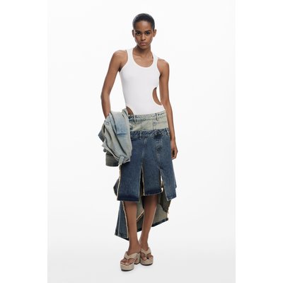 Jupe longue à double taille DESIGUAL