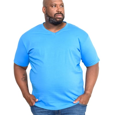T-shirt col V Signature DUKE