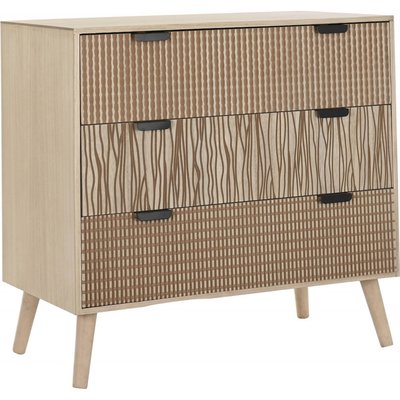 Commode en bois, design épuré, Boho RECOLLECTION