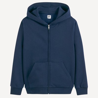 Sweat zippé à capuche en molleton LA REDOUTE COLLECTIONS