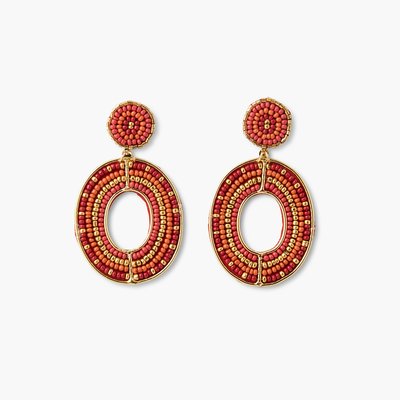 Boucles d'oreilles pendantes Lake Malawi BALABOOSTE