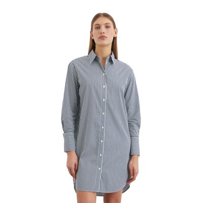 Chemisier-robe rayé regular en popeline MARC O'POLO