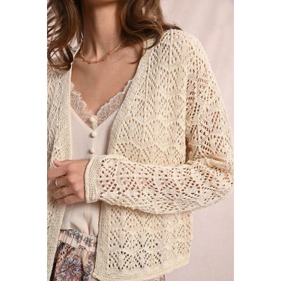 Gilet ajouré MOLLY BRACKEN