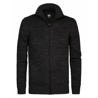 Chaqueta de punto con cremallera, cuello alto PETROL INDUSTRIES