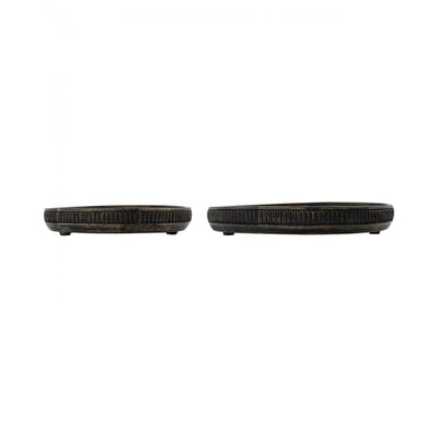 Lot de 2 plateaux en bois de manguier Loma HOUSE DOCTOR