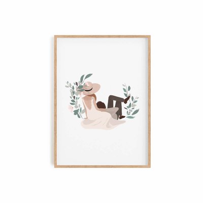 Pastorale I, Affiche seule 50cm x 70cm COTTON BIRD