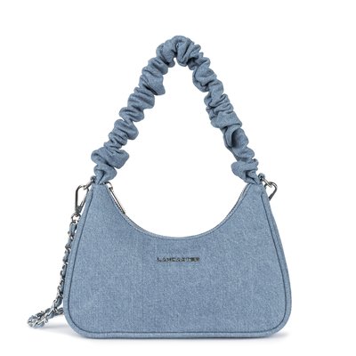 Sac besace zippé à anse froncée, S CHOUCHOU JEAN LANCASTER