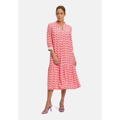 Robe à volants à manches 3/4 BETTY BARCLAY