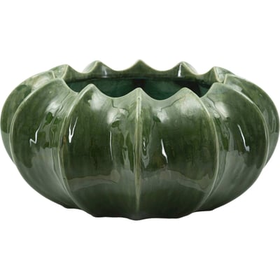 Cache-pot en céramique relief cactus MODERN RECOLLECTION
