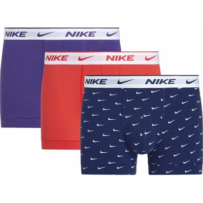 Lote de 3 boxers everyday, em algodão stretch NIKE