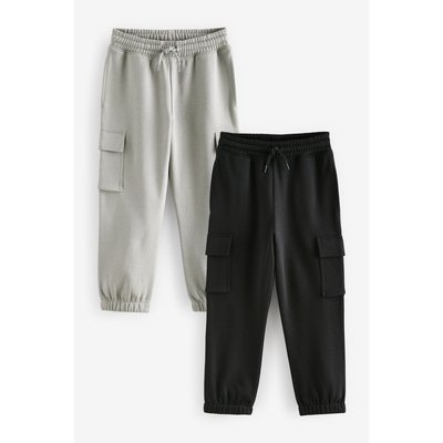 Pantalons jogging cargo, lot de 2 NEXT