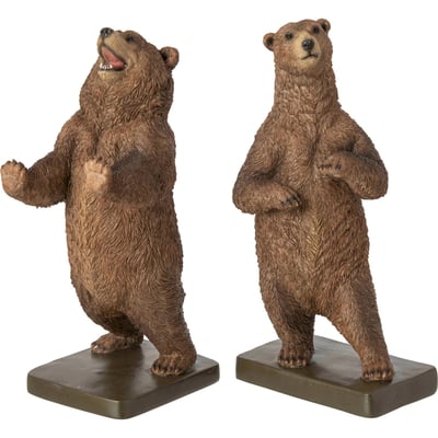 Serre-livres ours en résine, Lot de 2 RECOLLECTION
