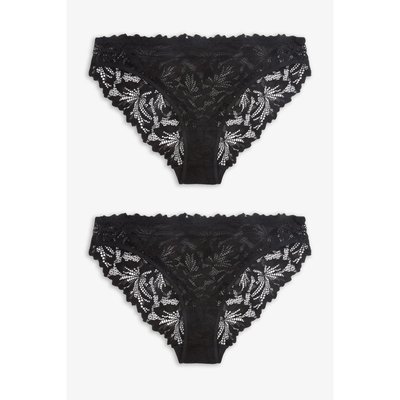 Culottes confortable échancrées, lot de 2 NEXT