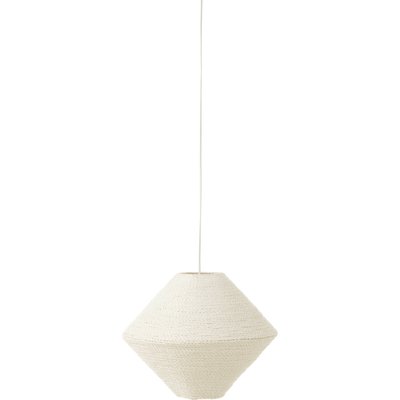 Lampe suspendue soucoupe en raphia  ambiance douce RECOLLECTION