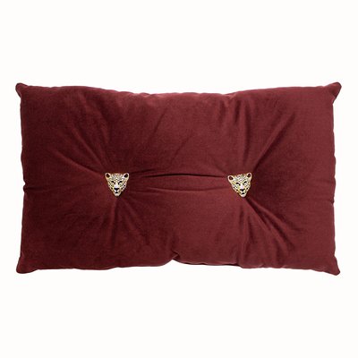 Panther Velvet Cushion PAOLETTI
