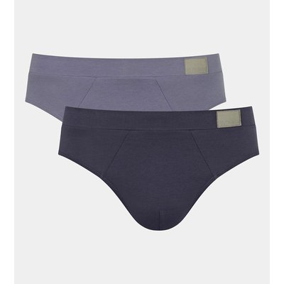 2er-Pack Go Natural Slips, elastische Baumwolle SLOGGI