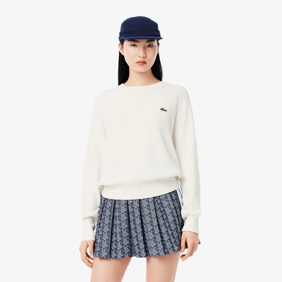 Pull coton point mousse LACOSTE