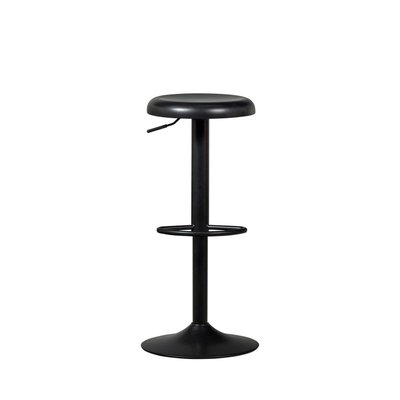 Tabouret de bar réglable en métal H61-81cm - ISAAC WOOOD