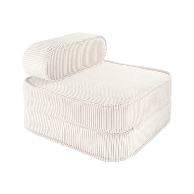 Pouf Fauteuil Pliant Velours côtelé WIGIWAMA