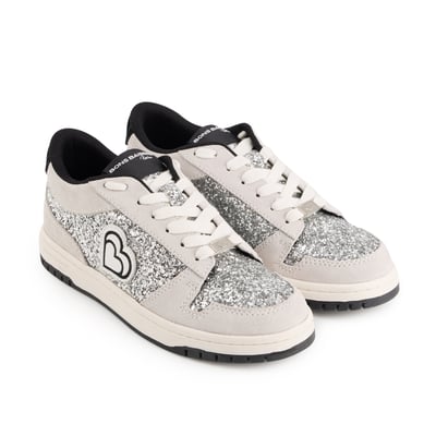 Baskets En Cuir Serena Glitter BONS BAISERS