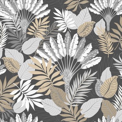 Nappe Toile cirée au mètre Feuille de panazio DOUCEUR D'INTÉRIEUR