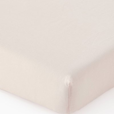 Drap housse, 100% lin, Exclusivité web MONOPRIX