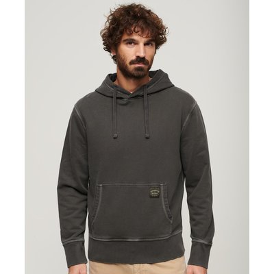 Sweat à capuche décontracté avec surpiqûres contrastées SUPERDRY