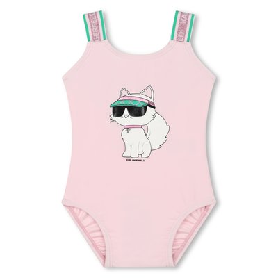 Maillot de bain avec imprimé KARL LAGERFELD KIDS