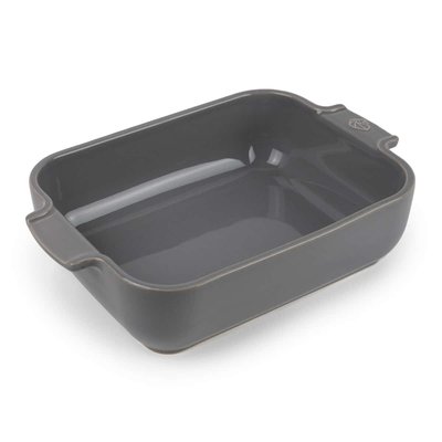 Plat à four rectangulaire, light grey, 25 cm Appolia PEUGEOT