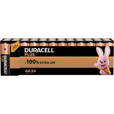 Pile PLUS AA X24 DURACELL