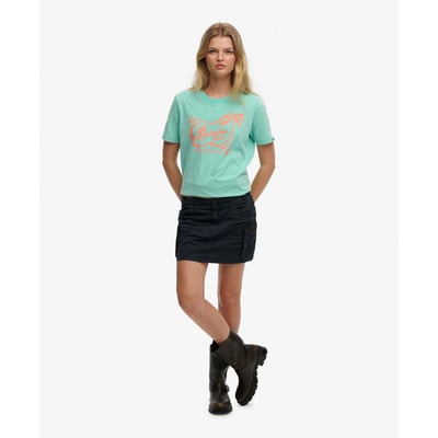 T-shirt Roadside Trade Coupe Décontractée SUPERDRY