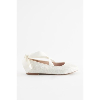 Ballerines nouées pour grande occasion NEXT