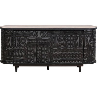Buffet en manguier sculpté, BERBER KARE DESIGN