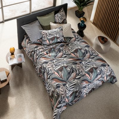 Housse de couette coton réversible YSEE CARRE BLANC