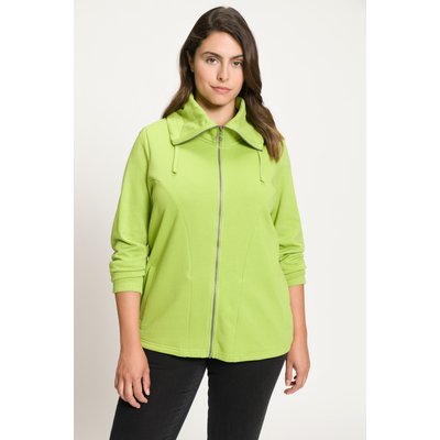 Veste en molleton, col montant drapé ULLA POPKEN