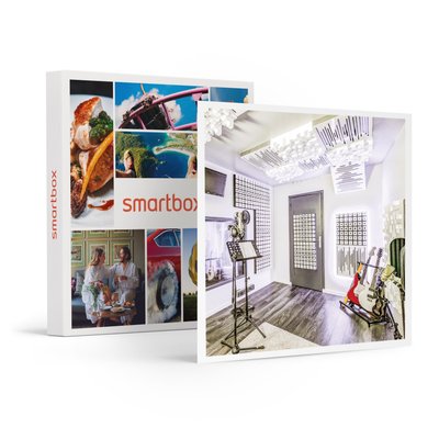 Session d'enregistrement de 3h avec traitement de la voix en studio professionnel près de Paris - SMARTBOX - Coffret Cadeau Sport et Aventure SMARTBOX