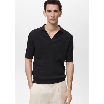 Polo maille fine structuré MANGO MAN
