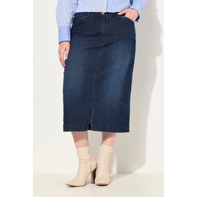Jupe en jean, coupe 5 poches ULLA POPKEN