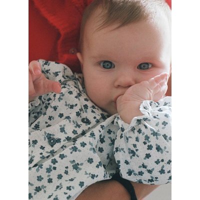 Blouse coton à fleurs MANGO BABY