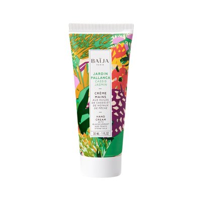 Crème Mains aux Huiles de Cassis et de Noyaux de Pêche -JARDIN PALLANCA BAIJA