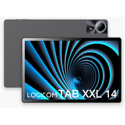 Tablette Android XXL 14.1'' 4/128Go Noir FHD LOGICOM
