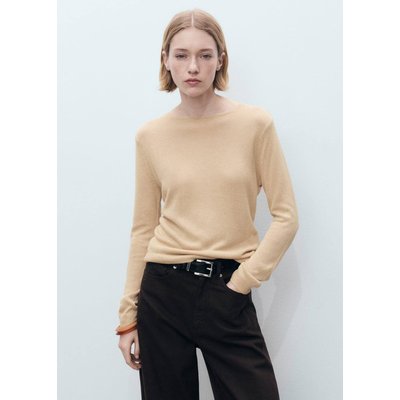 Pull col bateau lin mélangé MANGO