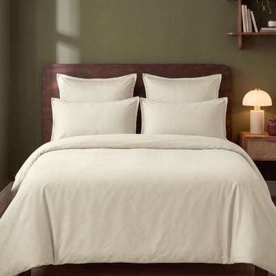 Housse de couette satin coton/tencel 200 fils OPERA SENSEI MAISON