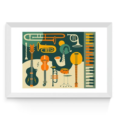 All That Jazz by Jazzberry Blue Print EAST END PRINTS