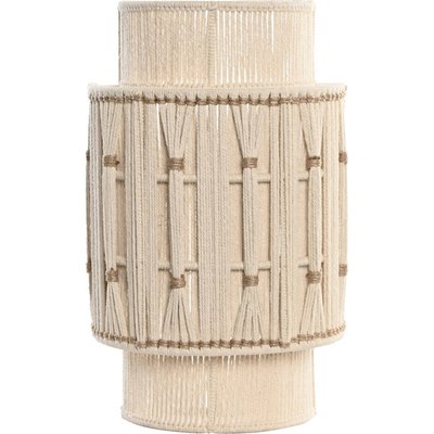 Applique murale naturelle en coton jute style bohème chic crudo RECOLLECTION